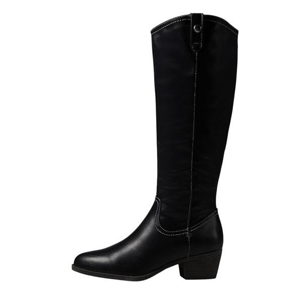 Naturalizer Womens SOUL Naturalizer Zoya Boots US 8 Wide Black Knee High NIB - Picture 2 of 12